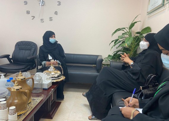 A visit to the administrative department at Tawam Hospital in Al Ain
