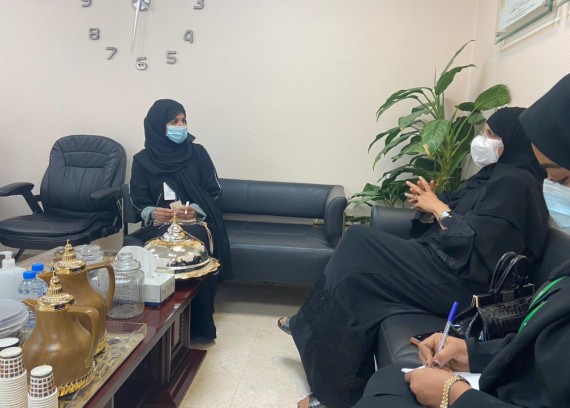 A visit to the administrative department at Tawam Hospital in Al Ain
