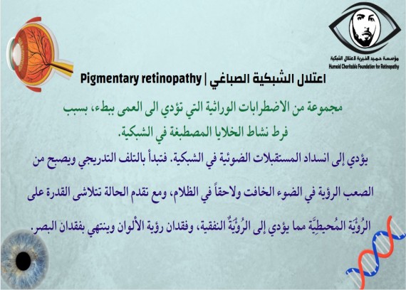 Pigmentary retinopathy 