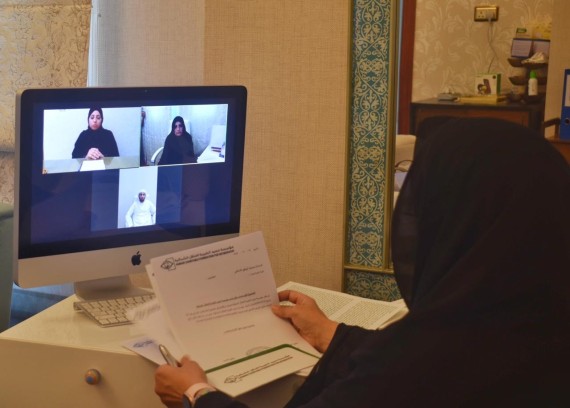 Meeting of the Board of Trustees of Humaid charity foundation for retinopathy which was held in an online meeting enterprise activities were discussed during the last period of time